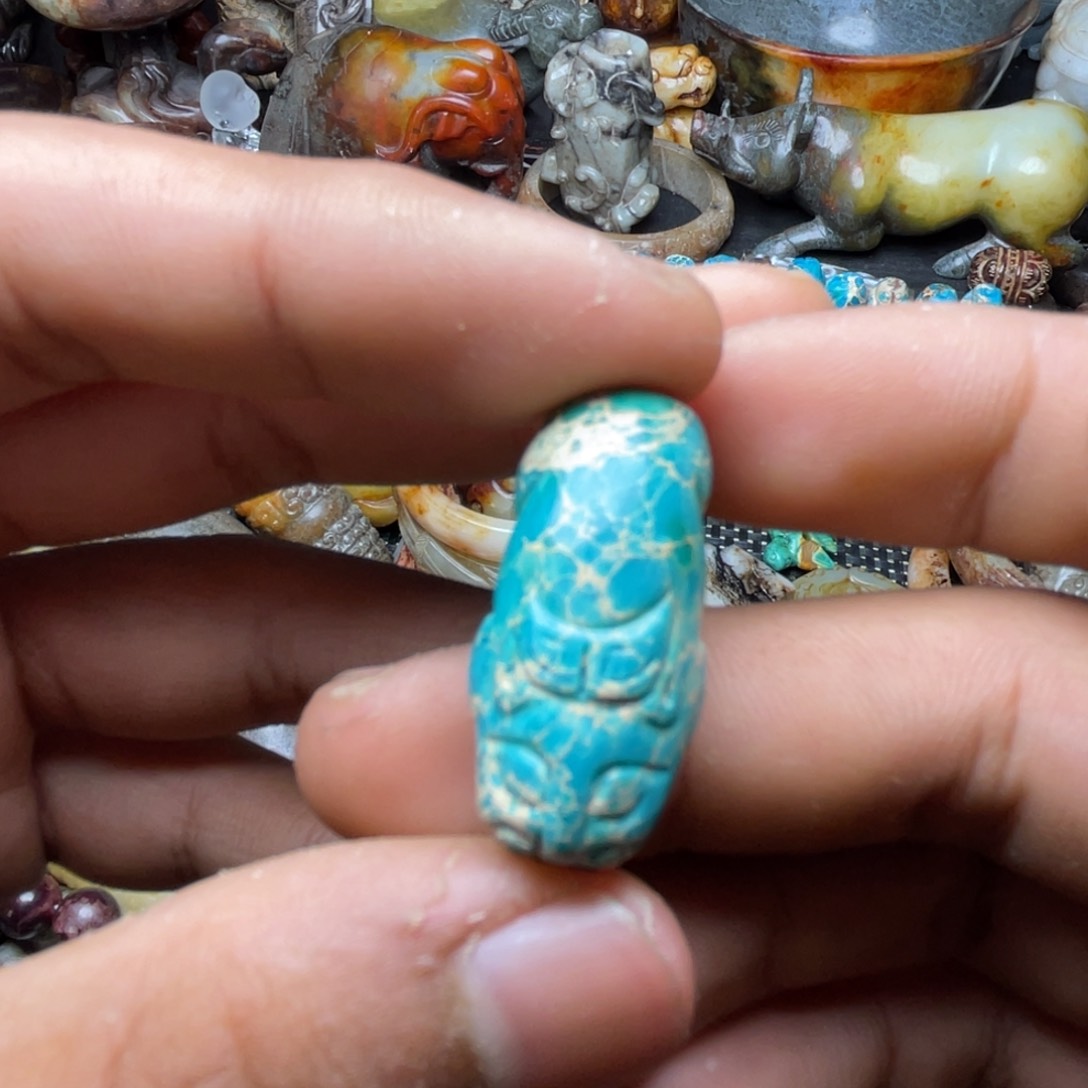 和田玉（糖玉）未镶嵌挂件