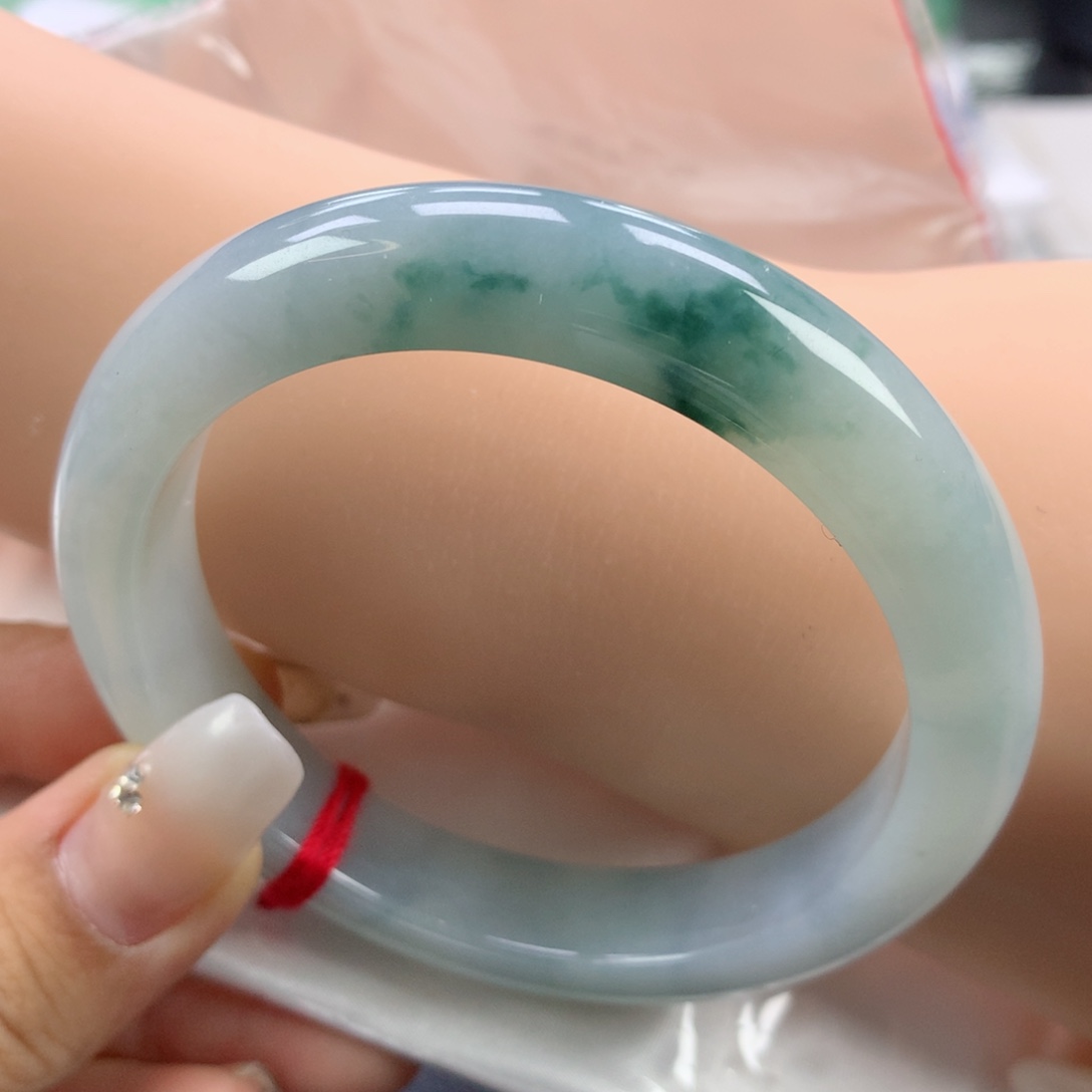 翡翠手镯未镶嵌58.8正