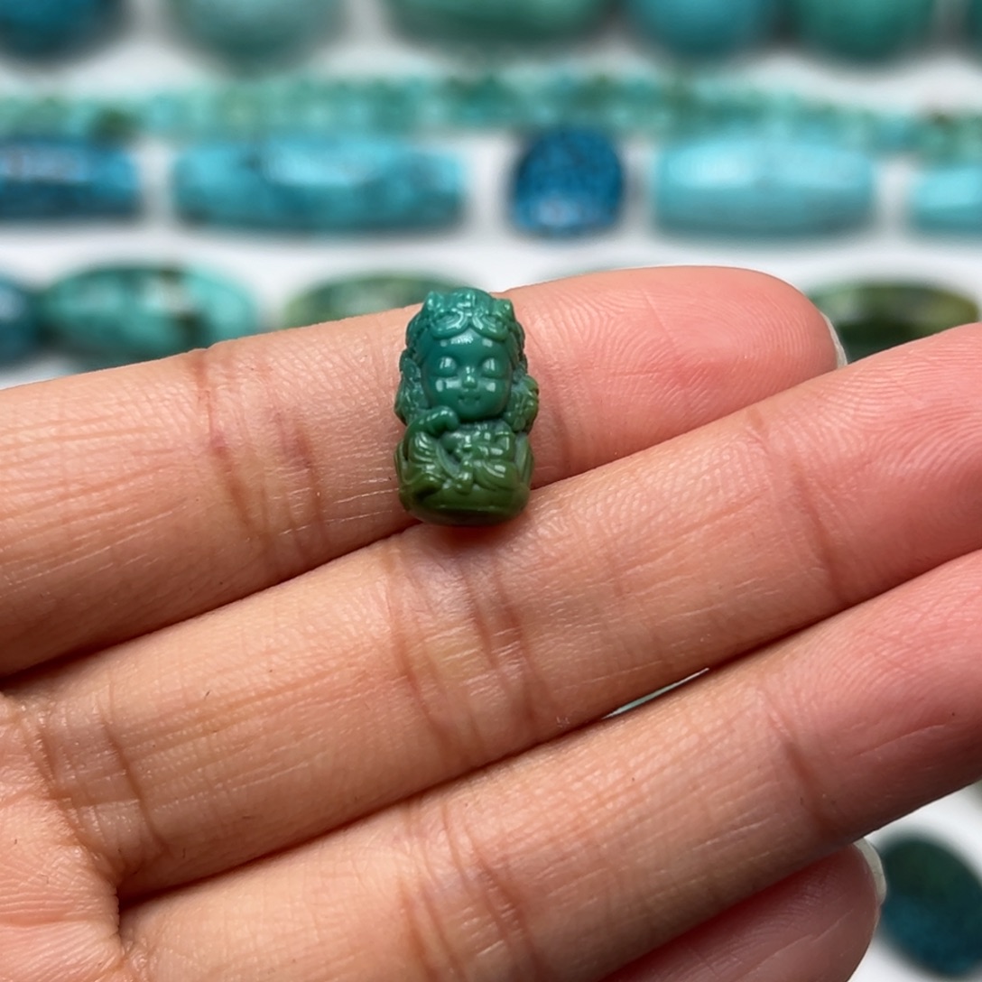 绿松石珠宝奇石未镶嵌