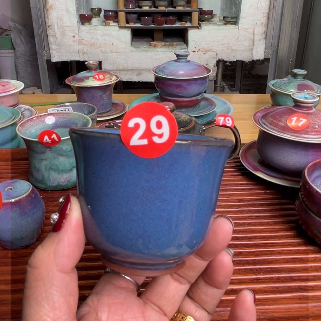 手工制作手拉坯工艺茶具