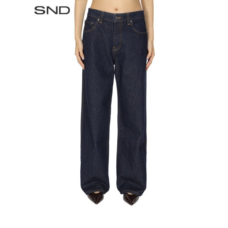 【SNDKHAITE 设计师品牌】SND AW25 宽松牛仔长裤 直筒宽松版