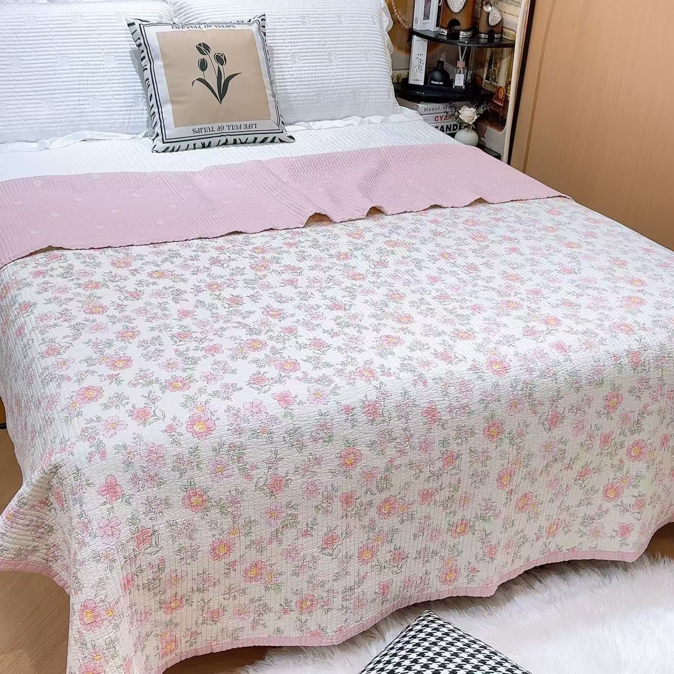 水洗纯棉垫子【新款新花形】