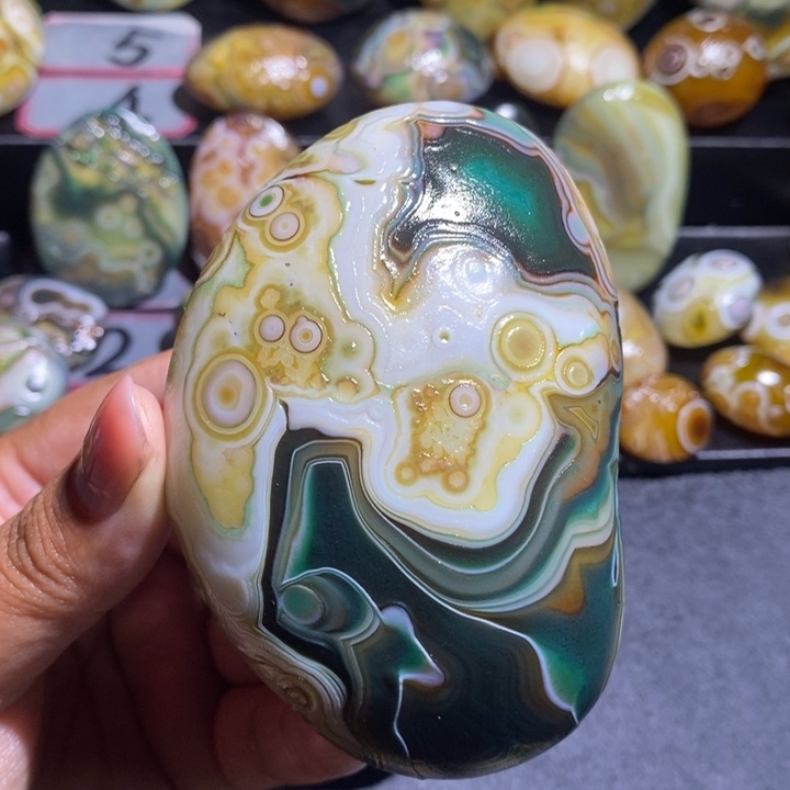 玛瑙/玉髓未镶嵌吊坠(不含链)116