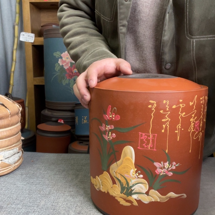 紫砂茶叶罐茶叶罐