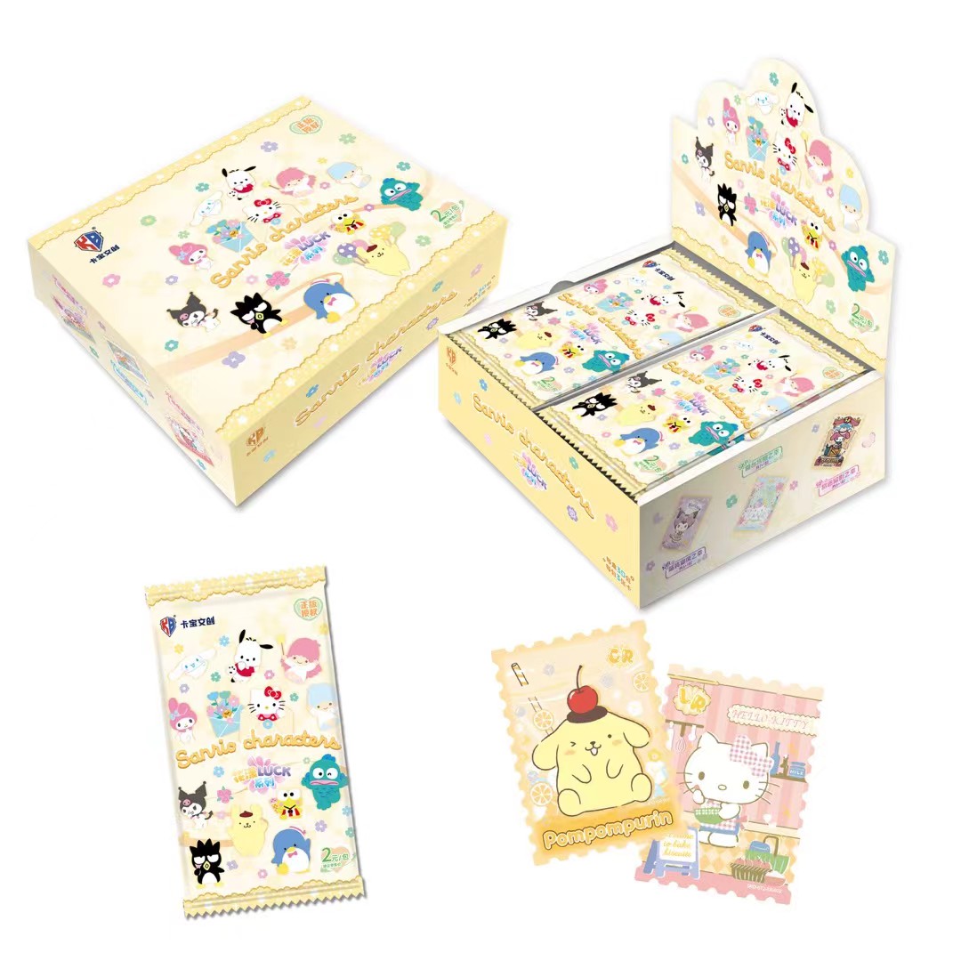 【拆盒】卡宝文创三丽鸥·拍立得卡花漾luck第六弹2元包盲盒(代拆)