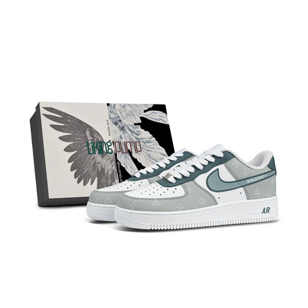 【定制球鞋】Nike 空军一号 云雀 高街户外 经典百搭 防滑耐磨 校园