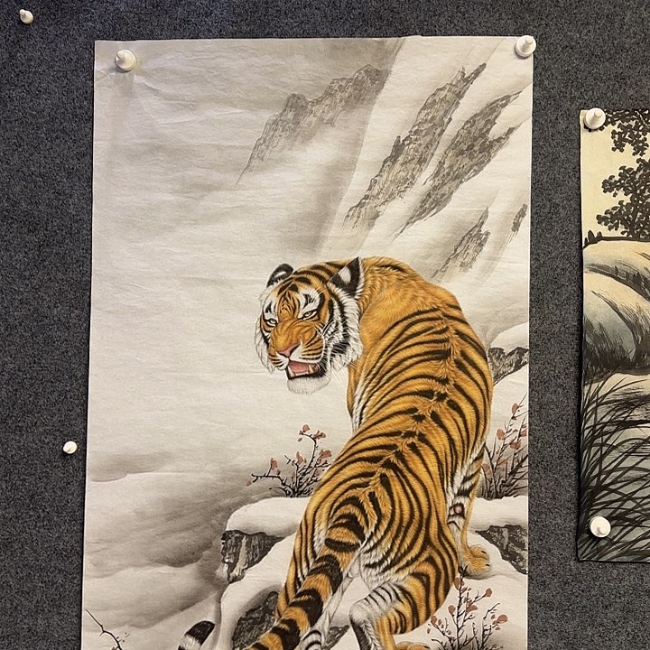国画虎12225555566633333