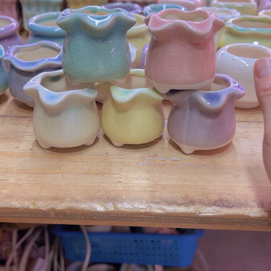 陶瓷花盆当场凑满12包邮