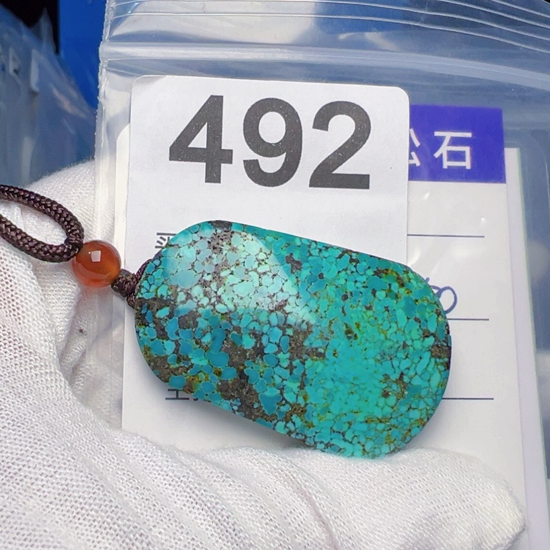 未镶嵌绿松石珠宝奇石