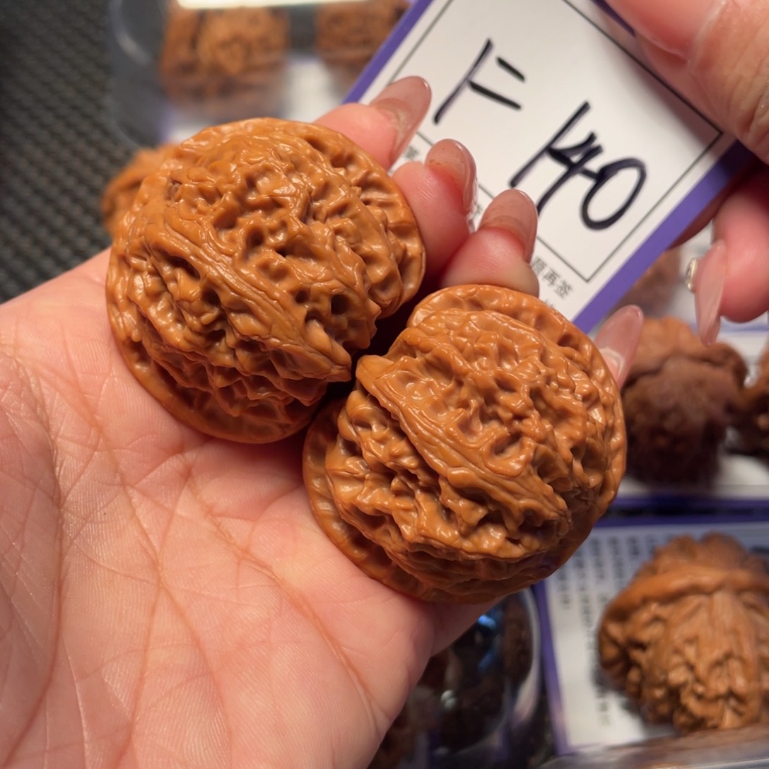 文玩核桃把件140号苹果43