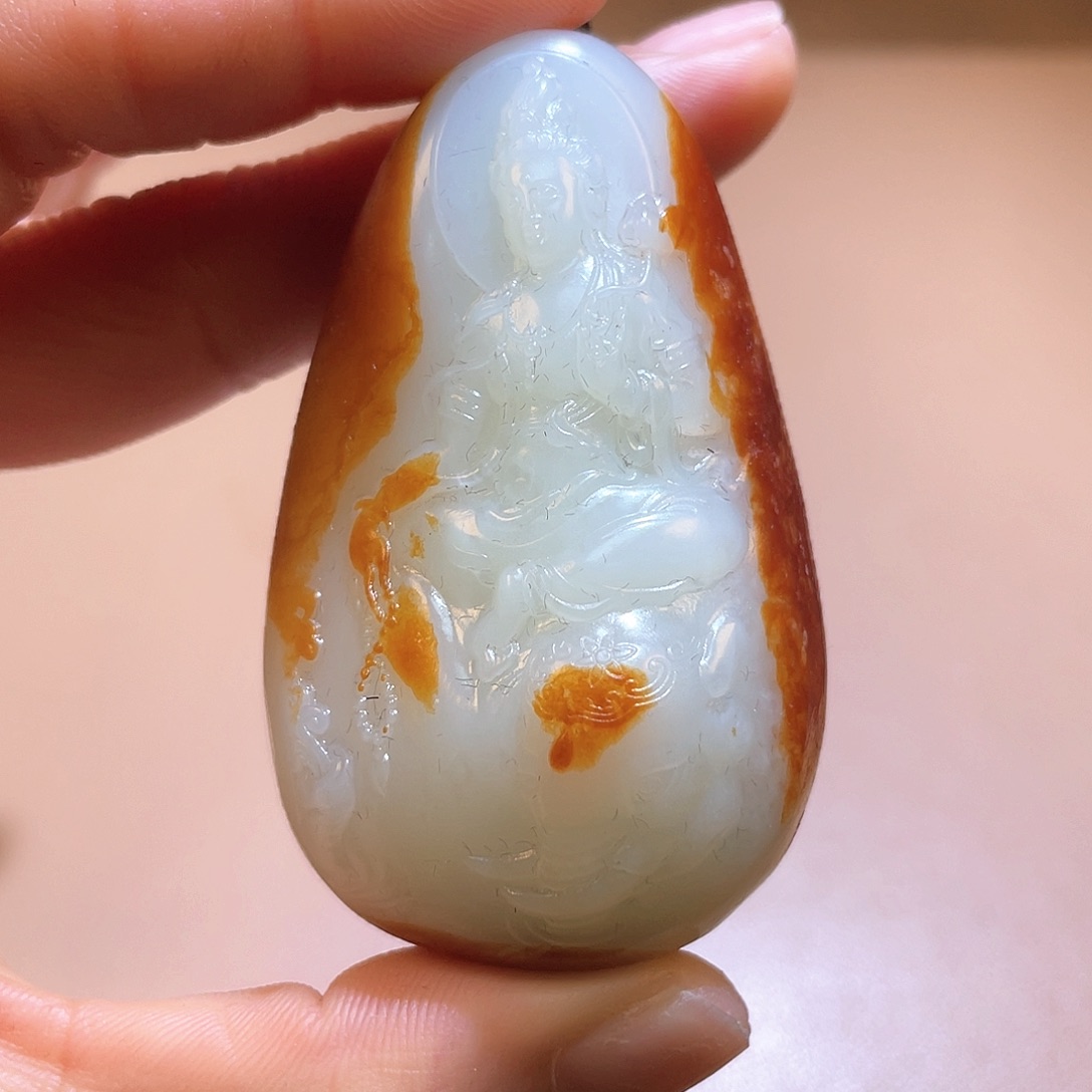 和田玉颈饰未镶嵌A7