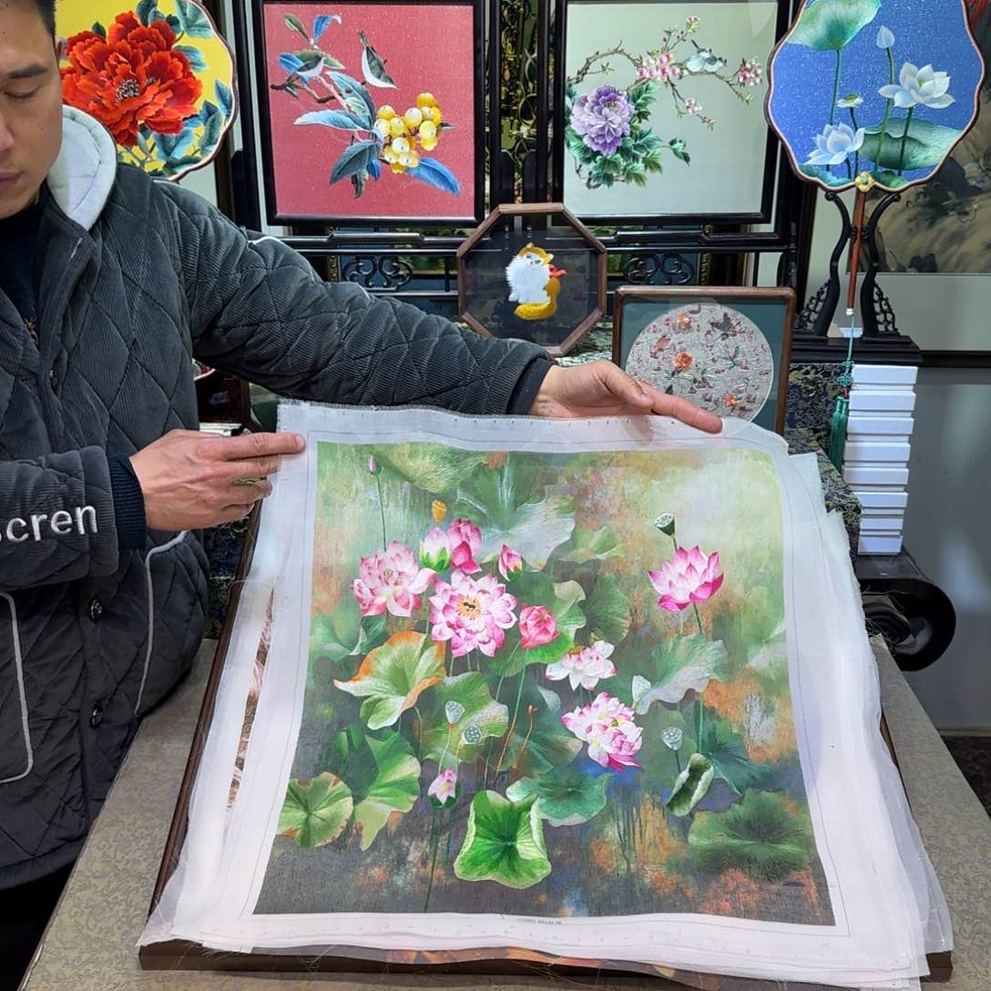 刺绣刺绣工艺精湛