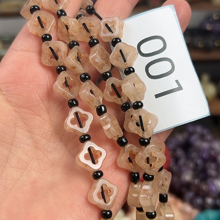 玛瑙/玉髓颈饰合金