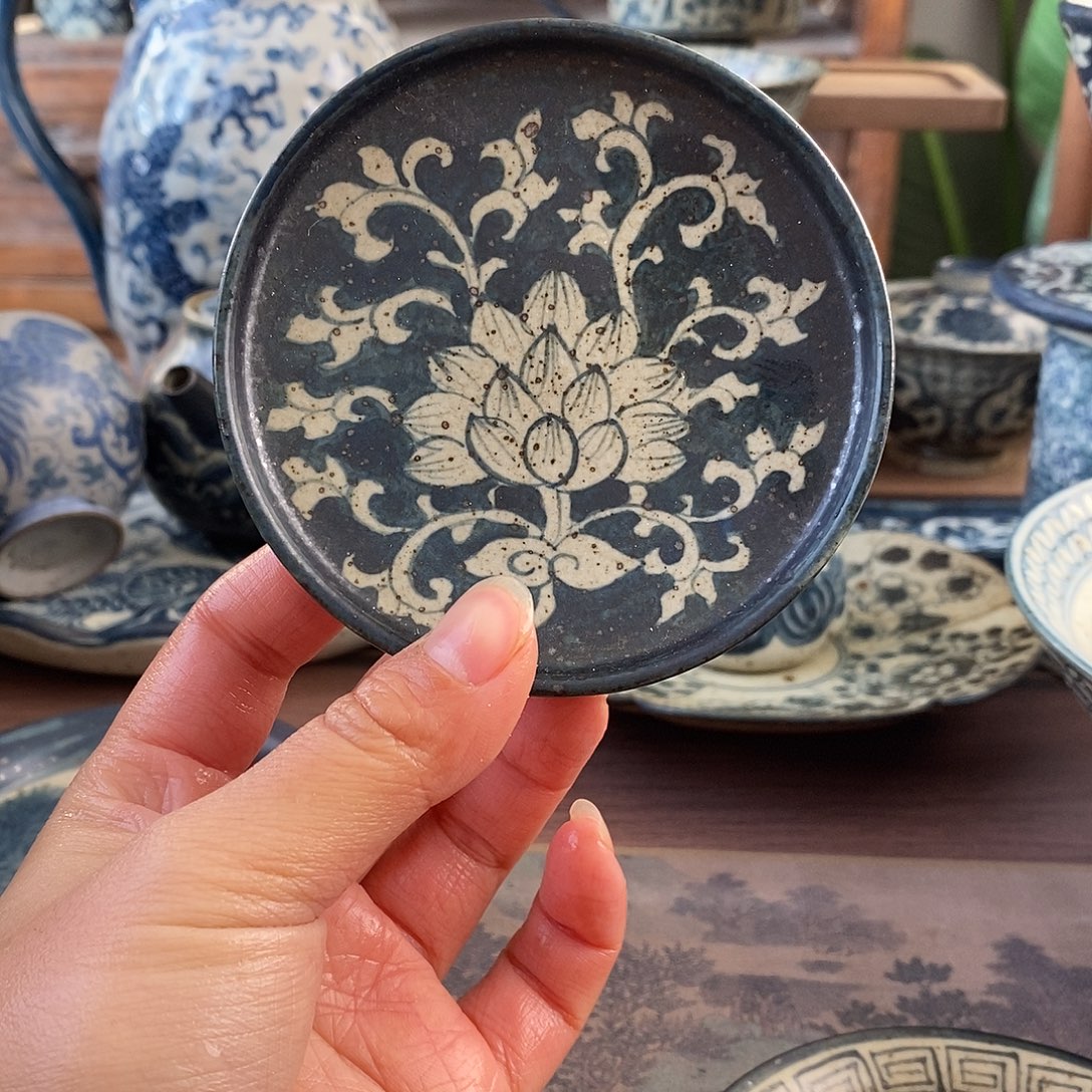 陶手工手绘青花高温陶瓷