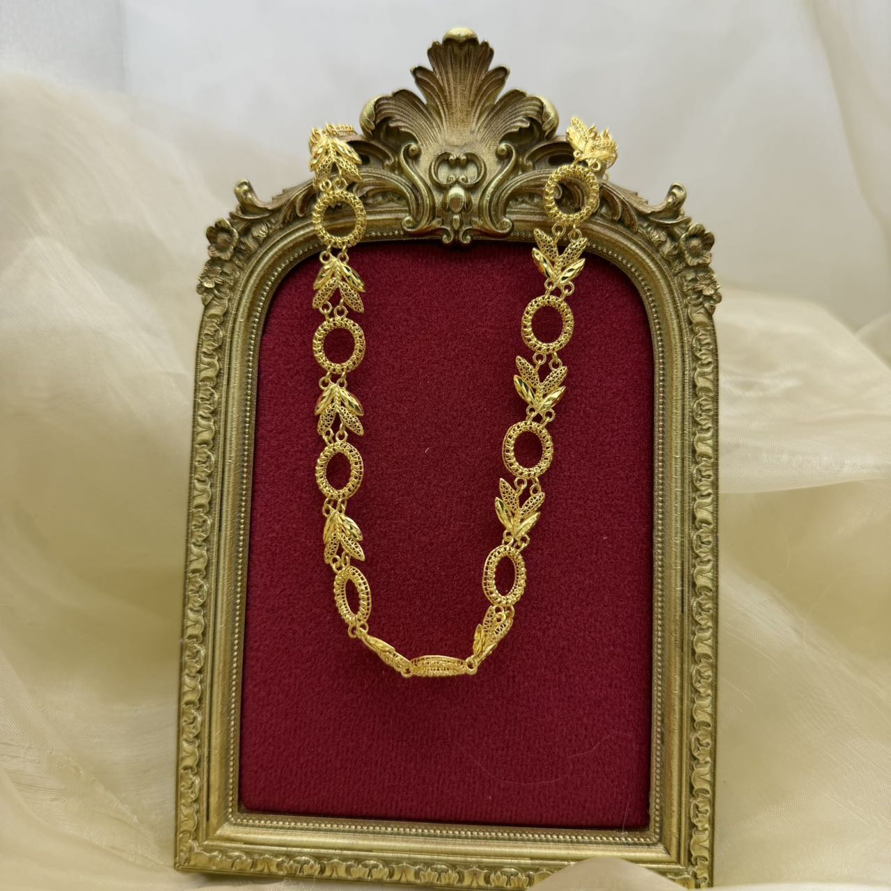 B播 27.22g 足金999 项链d