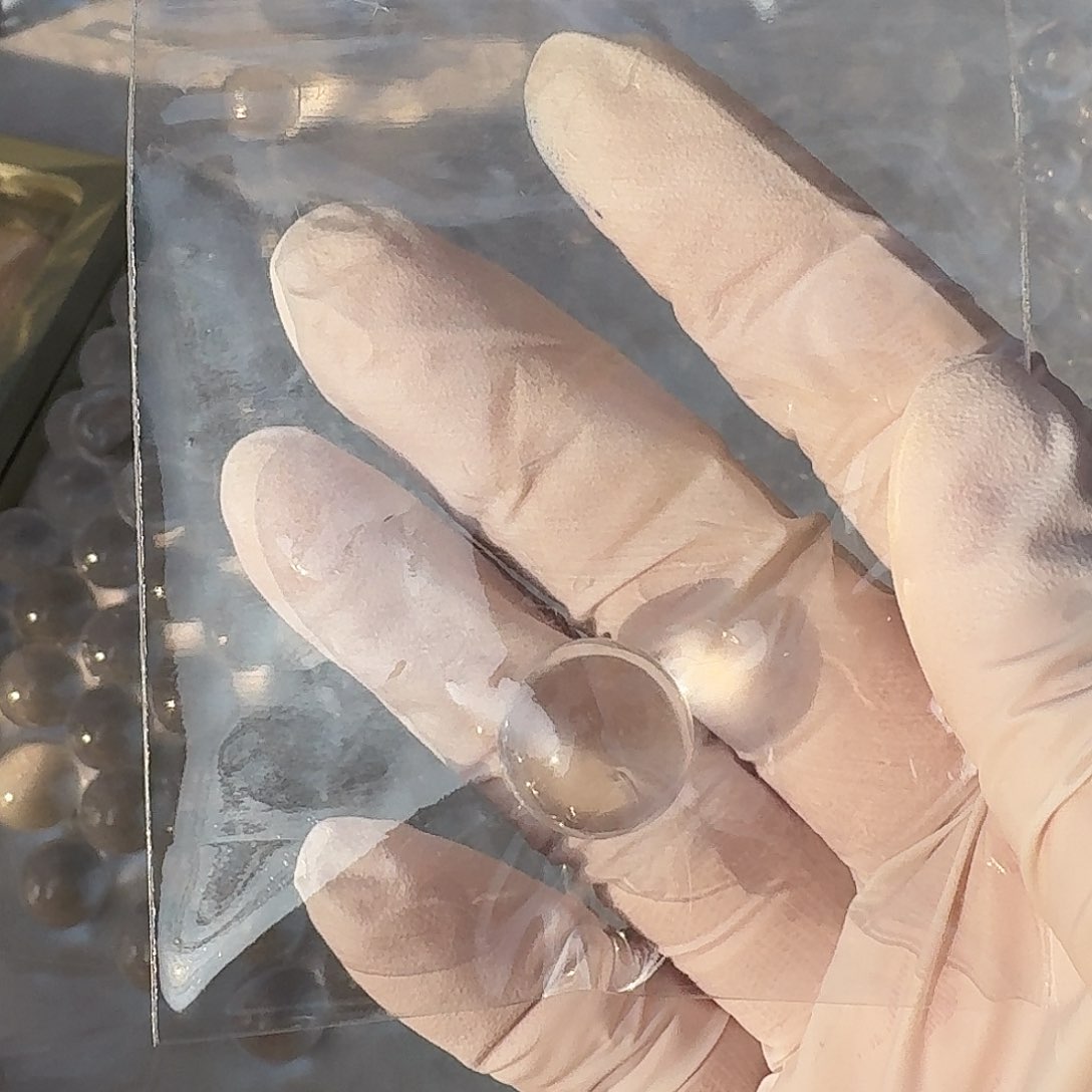 未镶嵌珠宝半成品水晶栗*