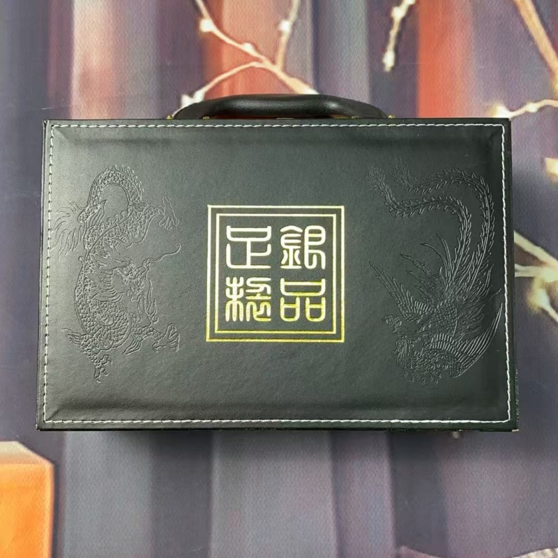 【百福】精美百福呈祥银离子保温杯礼盒创意高档礼品送礼