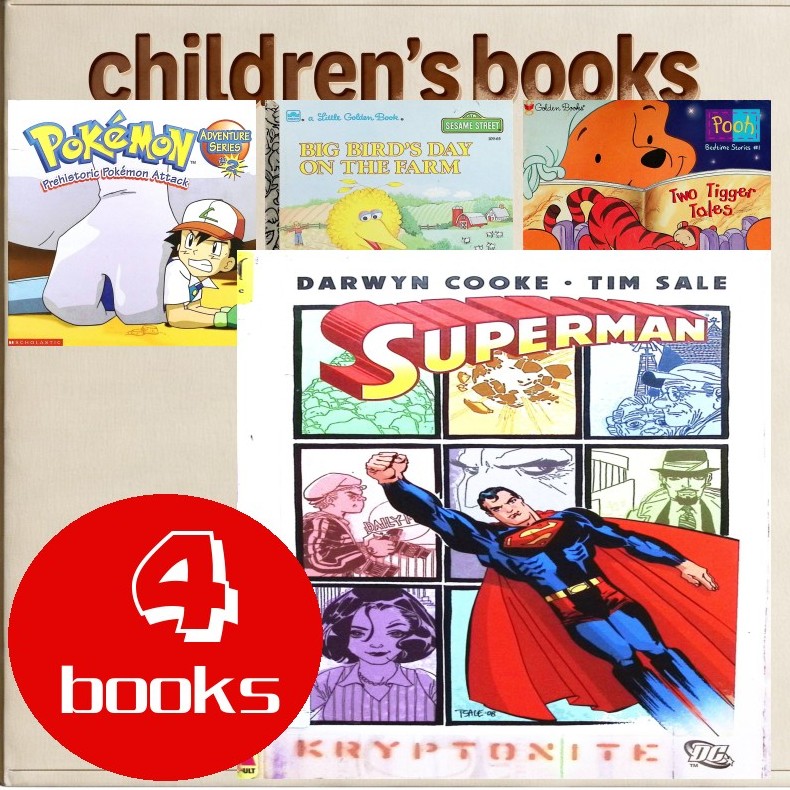 英文原版绘本4本93251231003