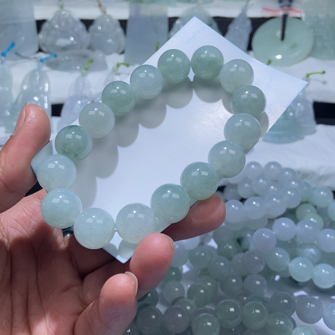 定制翡翠未镶嵌卡13.5