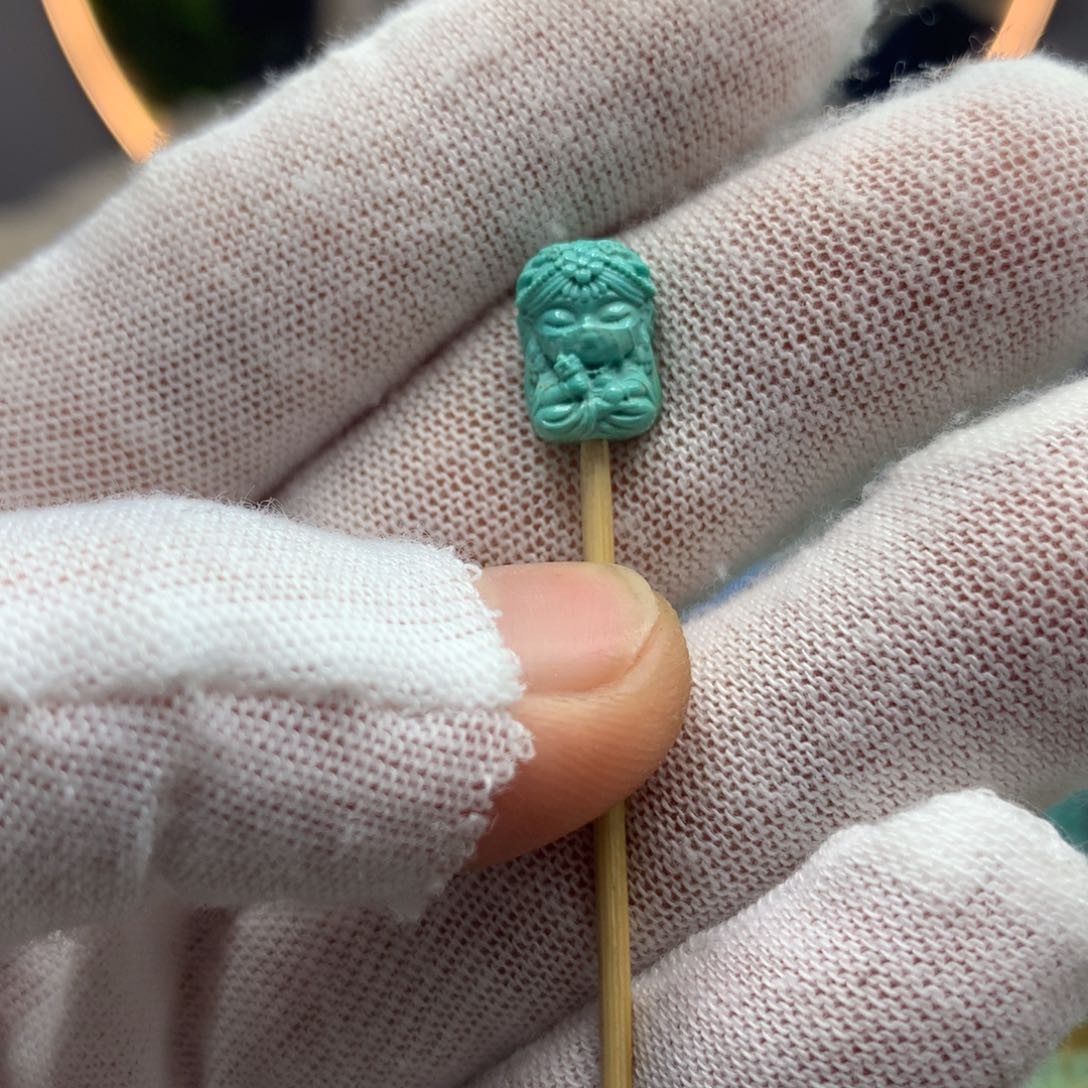 绿松石挂件未镶嵌