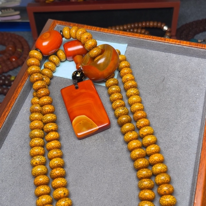 星月菩提吊坠星月