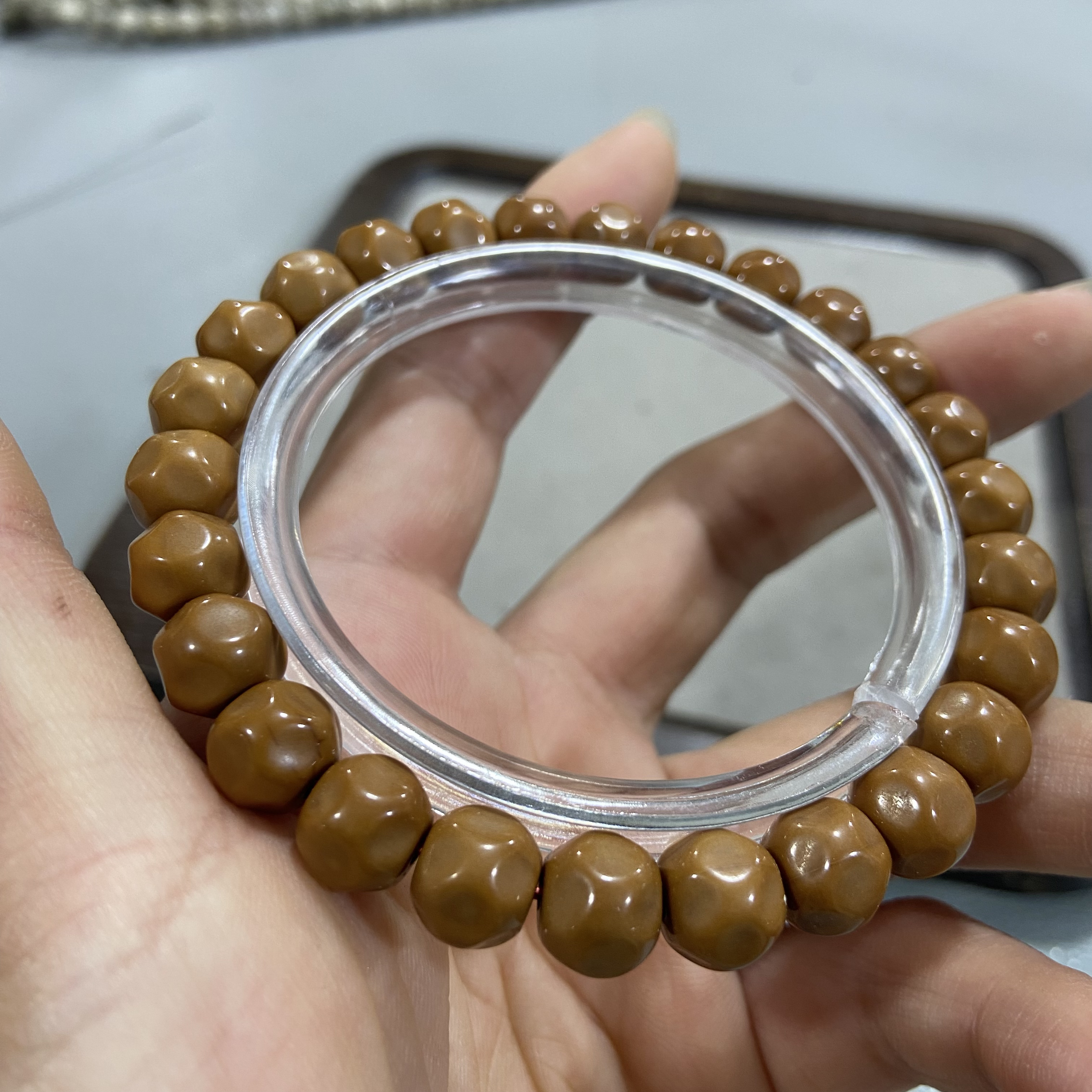 A191精工小奶酪卡0.9单圈手串