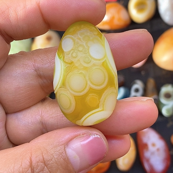 手把件奇石饰品无孔