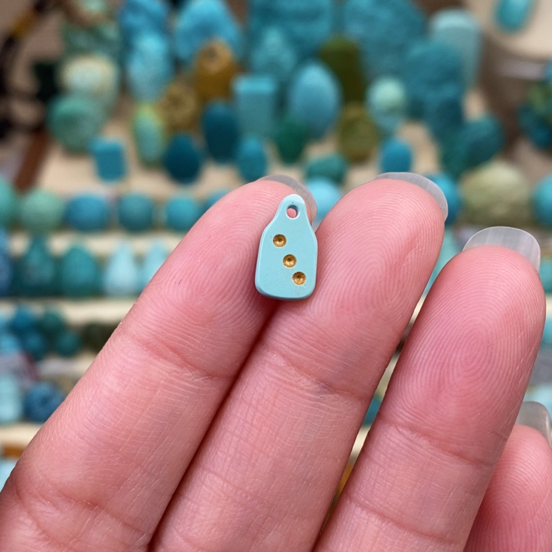 绿松石珠宝奇石未镶嵌