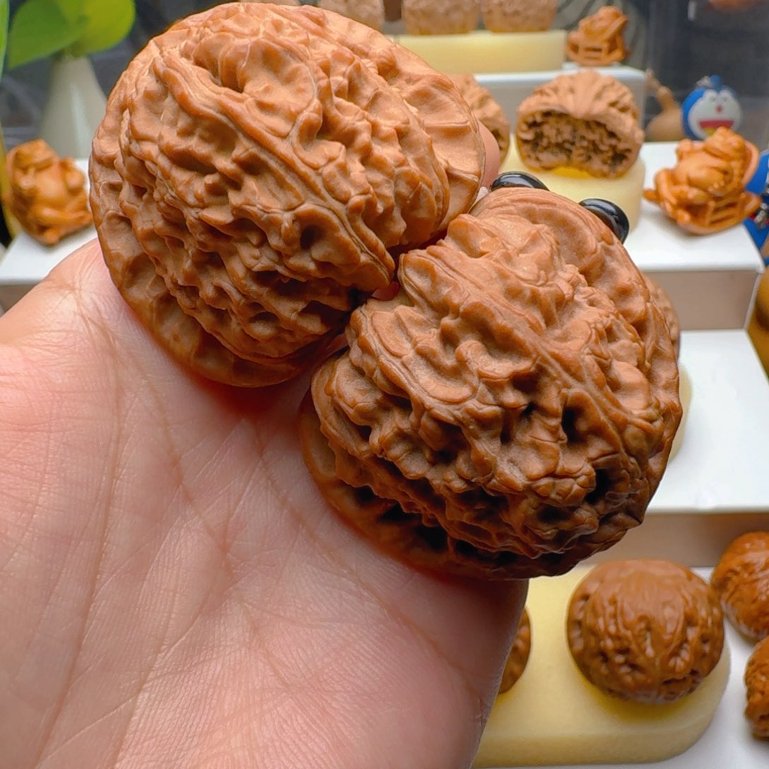 把件核桃挥****烦44尺寸三角白