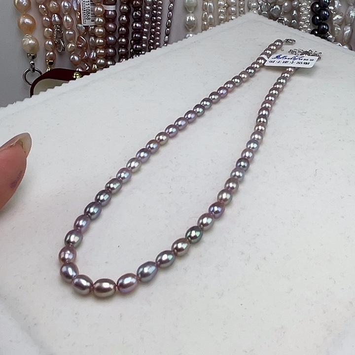 淡水紫米珠金属光