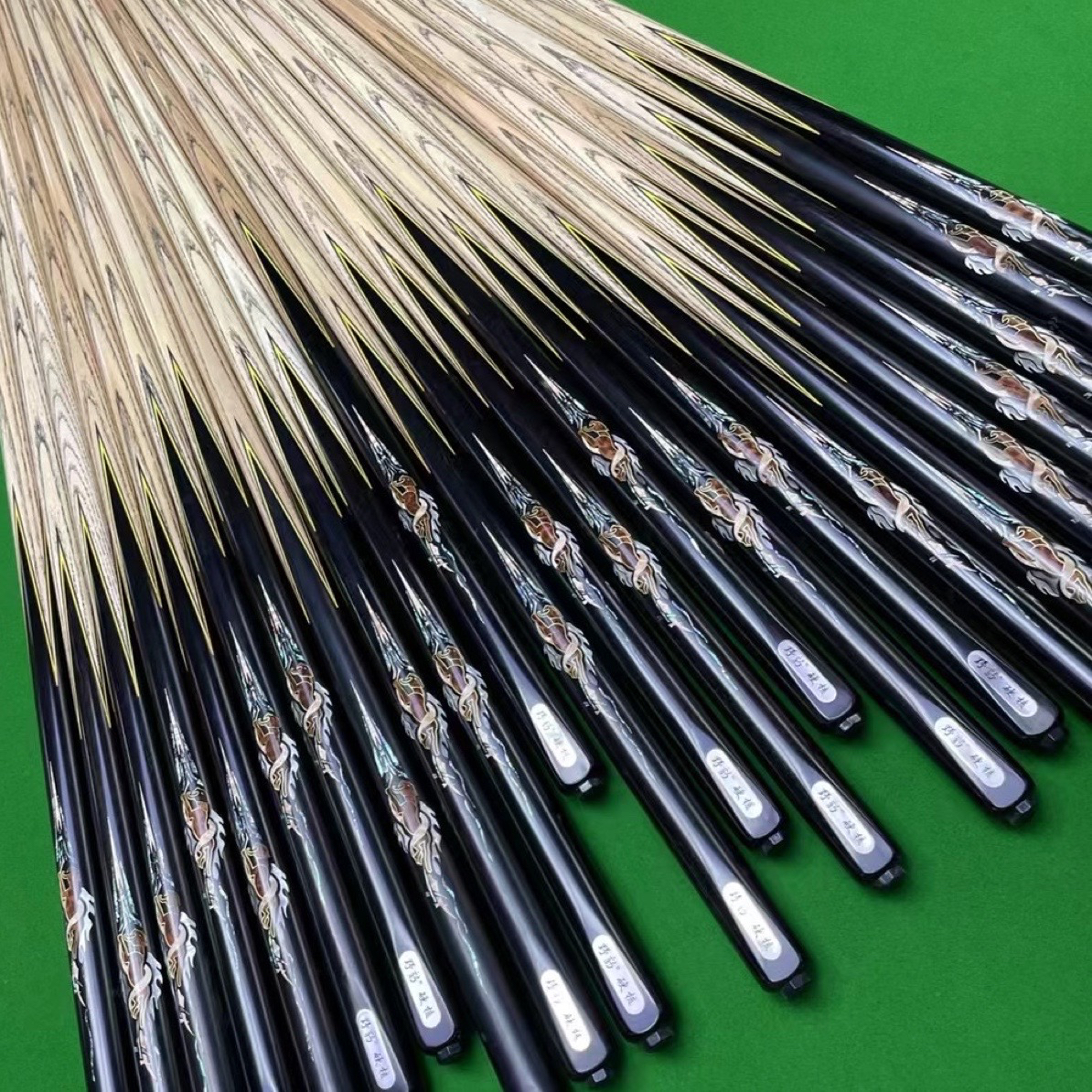 野豹硬核一二台球杆硬核1硬核2球杆小头杆