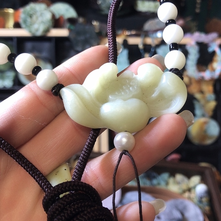 岫玉未镶嵌岫玉挂件