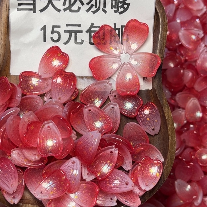 非金属洒金大红睡莲95➕