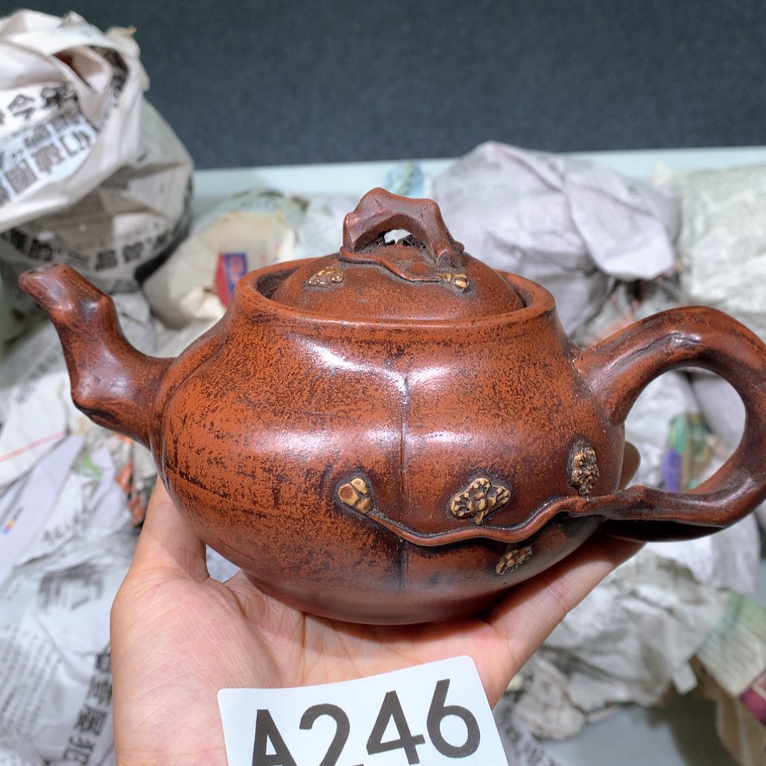 茶壶粗砂紫砂茶壶246