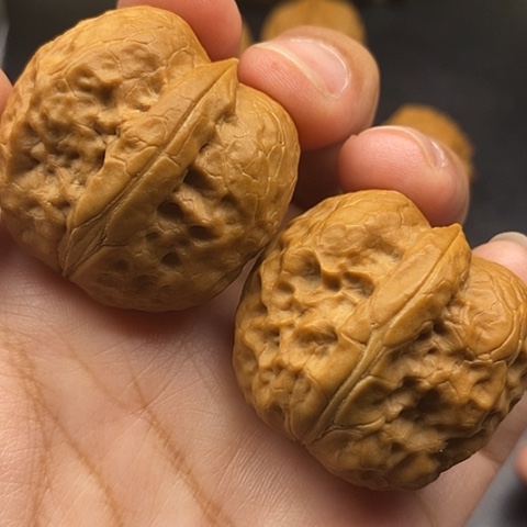 文玩核桃把件37尺扶摇元宝