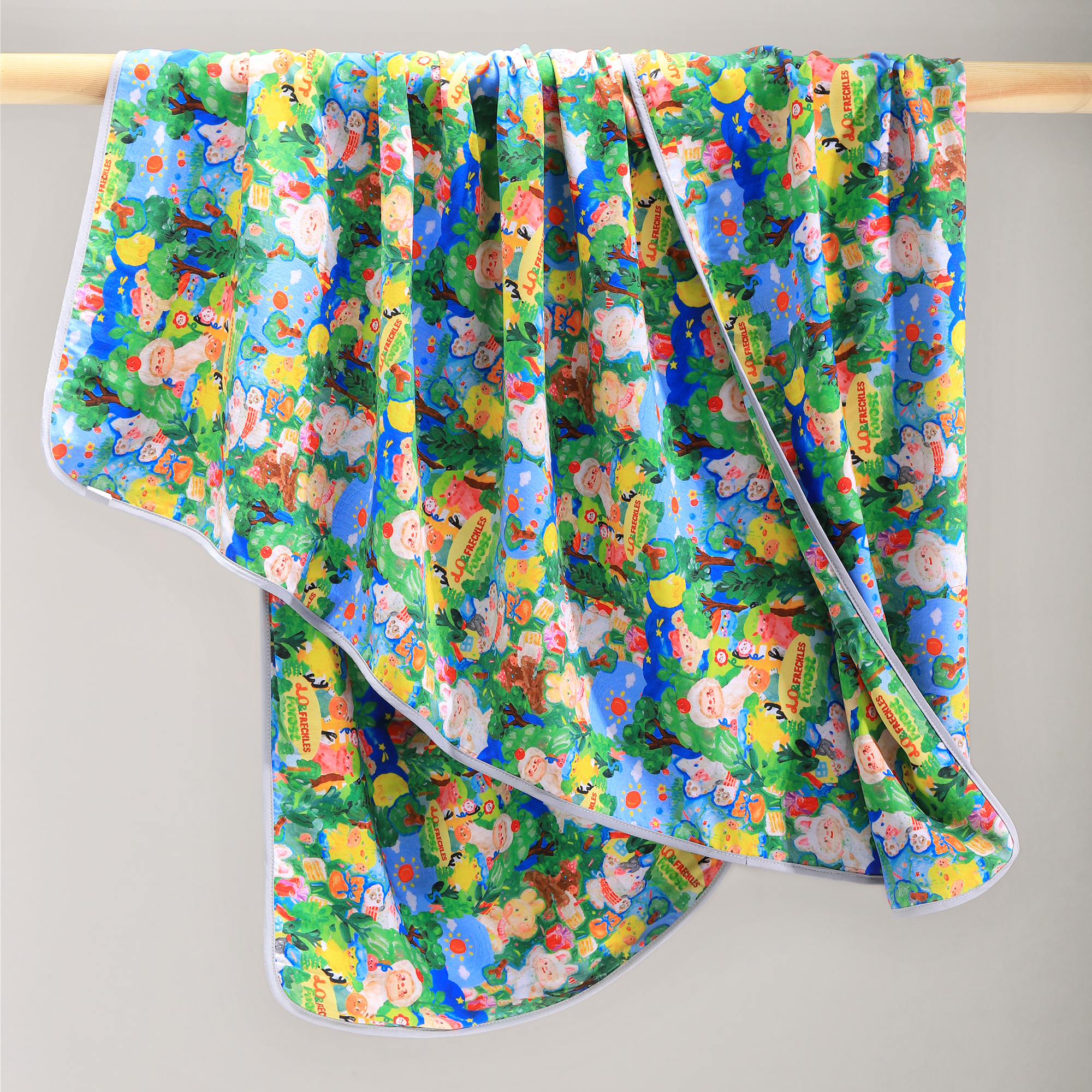 591393人造棉盖毯冷感薄盖被夏凉被空调被午睡毛巾被飞机航空沙发