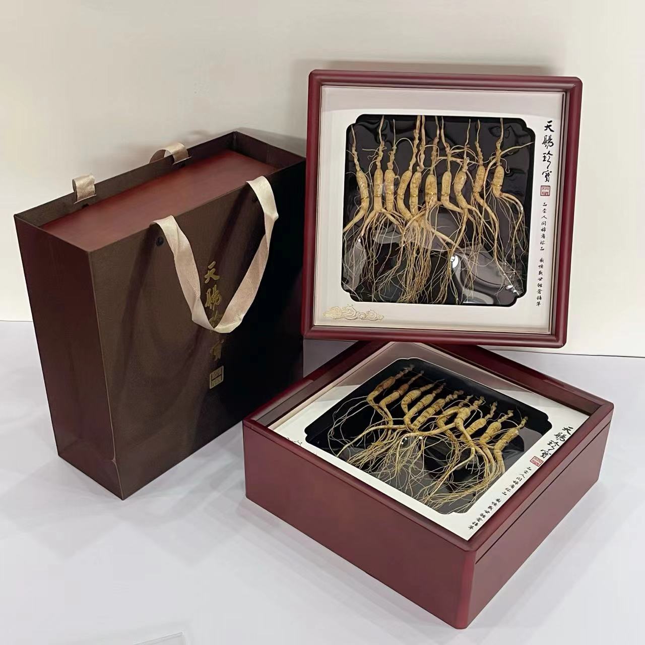 长白山特产人参林下参礼盒节日送礼佳品煲汤泡酒送领导送父母长辈