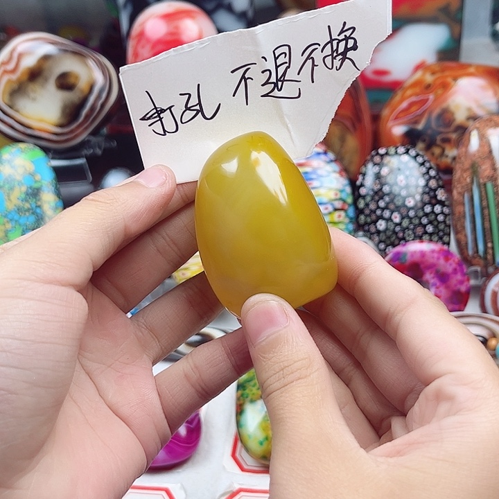 玛瑙/玉髓未镶嵌耳环