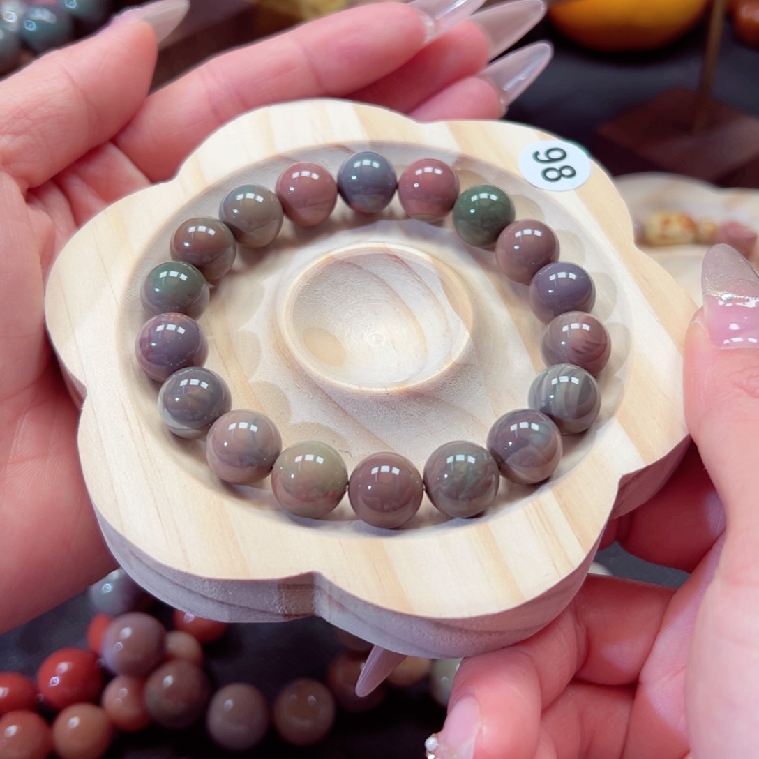 石英质玉手链未镶嵌小****～9