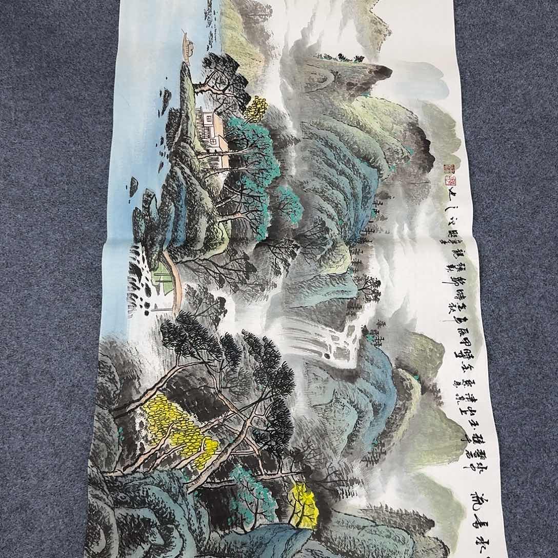 国画国画作品宣纸纯手绘