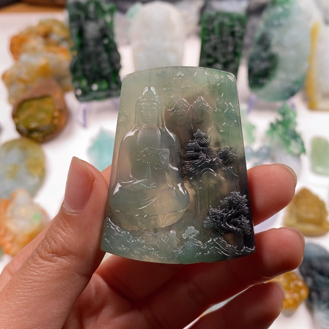 定制翡翠未镶嵌翡翠