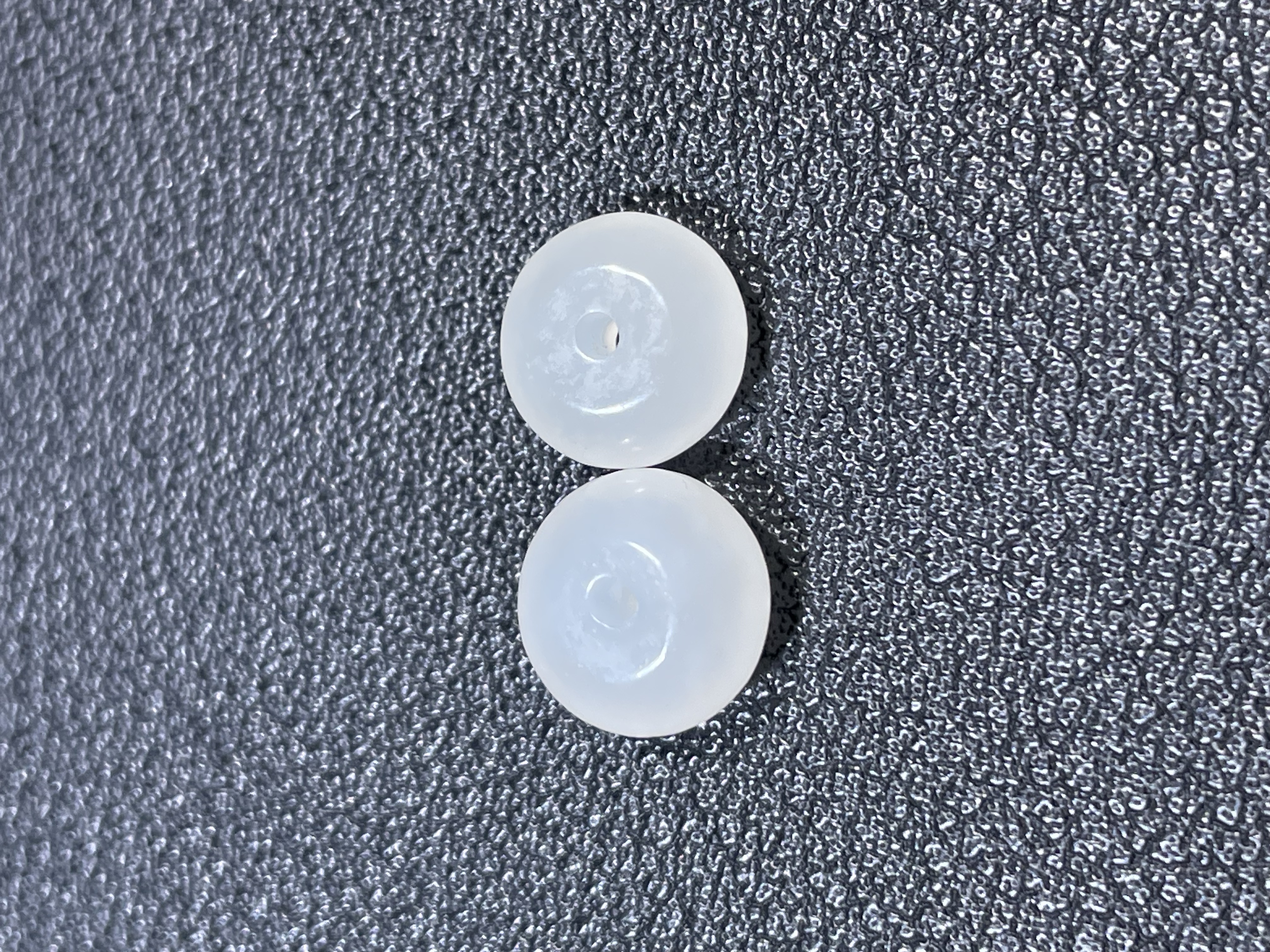 纯铜石英石手链 文玩隔片算盘珠地主珠一对