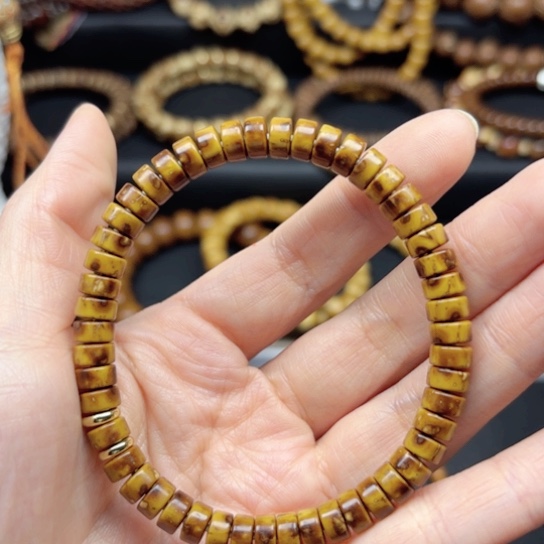 【闪购商品】菩提紫金鼠花皮手串