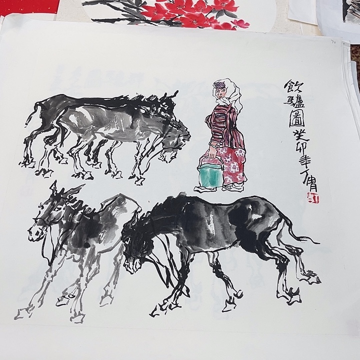 国画丁胄老师作品22222