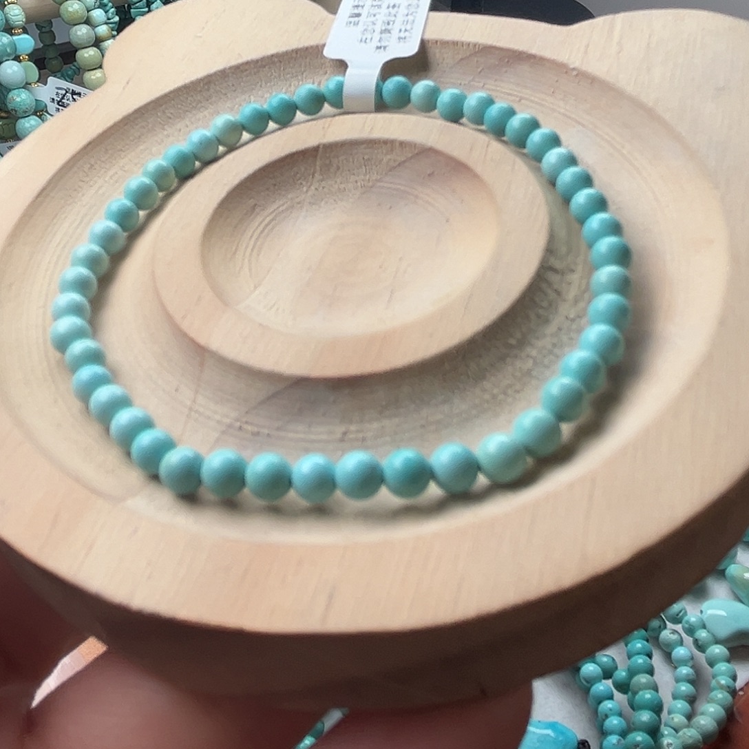 绿松石未镶嵌手链