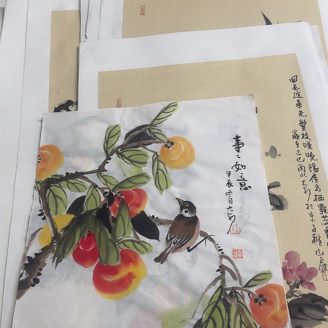 姜奇老师花鸟作品