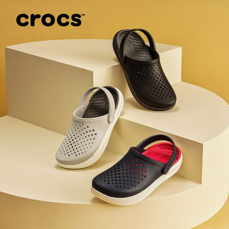 CROCS/卡骆驰【舒乐】欧若风洞洞鞋夏休闲百搭户外运动凉鞋|209964