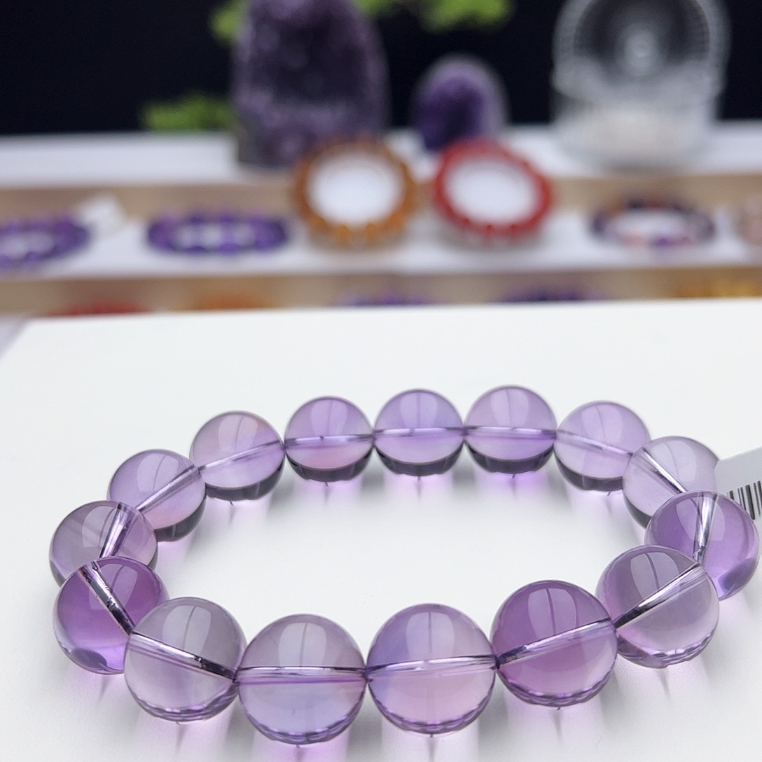 水晶手链未镶嵌紫水晶15.2mm72.64