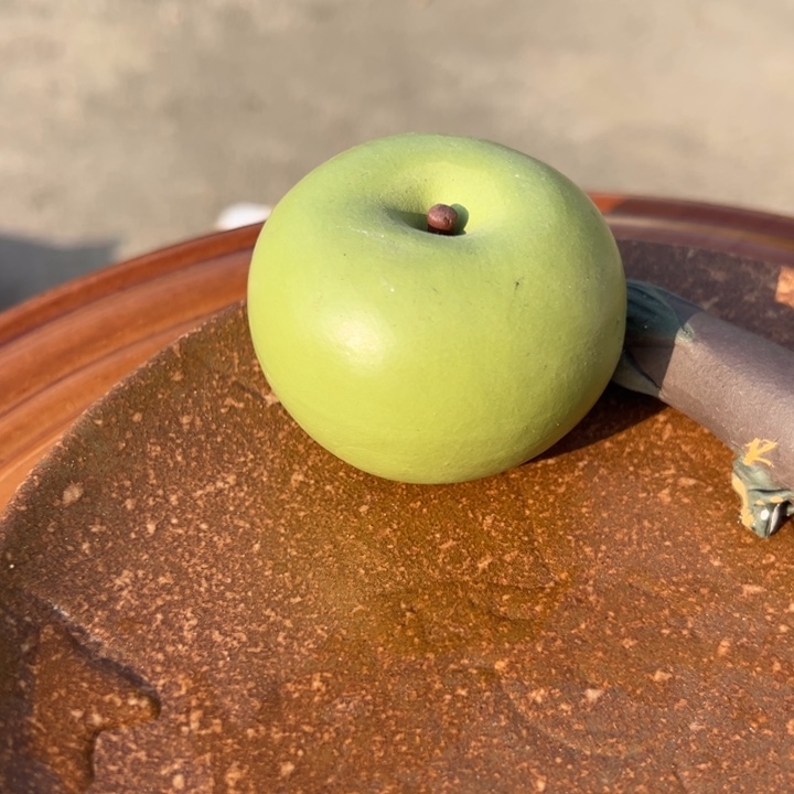 茶壶紫砂茶宠苹果