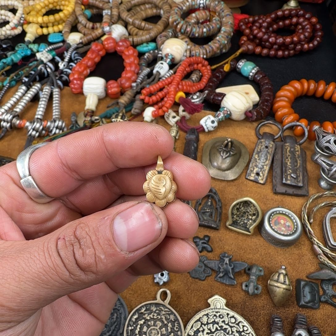 正*漂亮的老卡子念珠必配